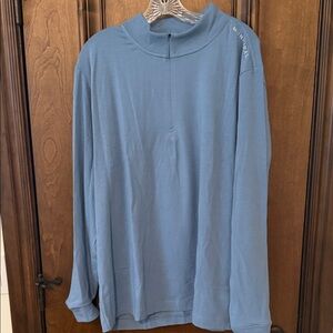 Blue Long Sleeve Pullover